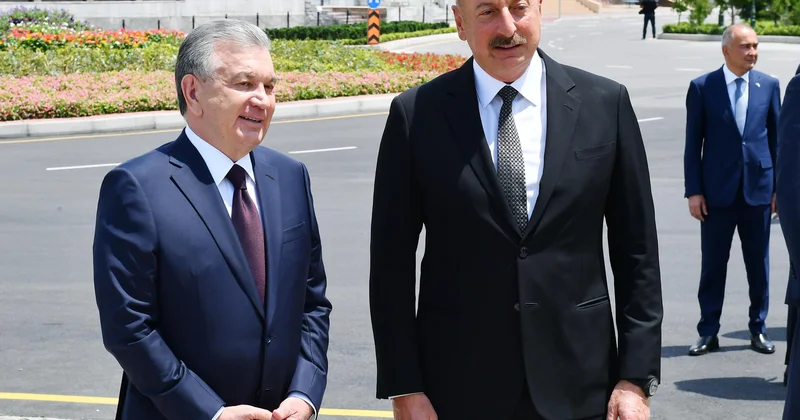 Azərbaycan və Özbəkistan prezidentləri görüşüb (YENİLƏNİB)