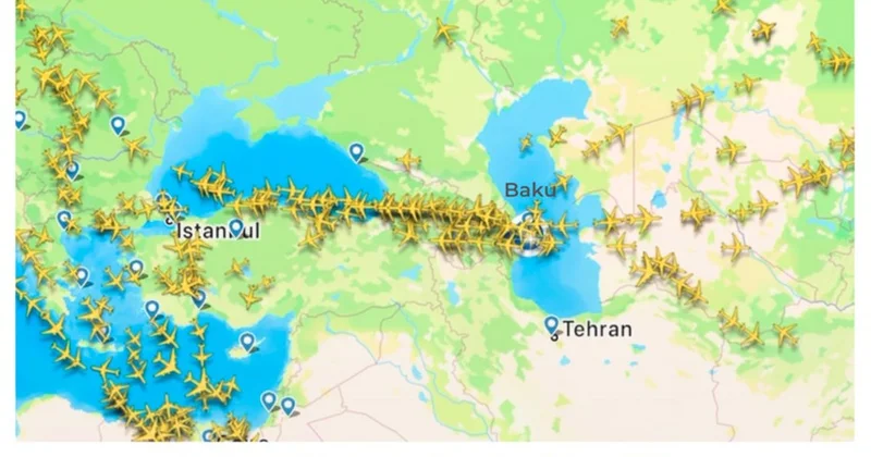 Gündəlik 110 əlavə uçuş Azərbaycan üzərindən keçib