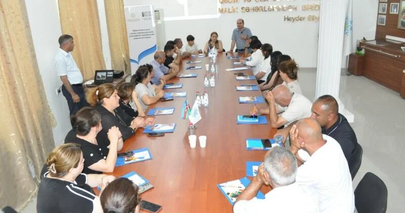 İctimai Birlik Ağdamda maarifləndirmə tədbiri keçirib FOTO