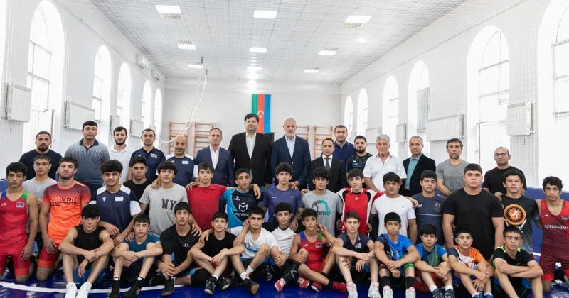 Yeni təlim məşq bazasının açılış mərasimi keçirilib FOTO