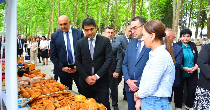 Ağstafada Məhsul bayramı keçirilib FOTOLAR