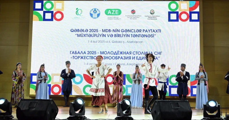 Qəbələ MDB nin 2025 ci il üçün Gənclər Paytaxtı beynəlxalq proqramının açılış mərasimi keçirilib