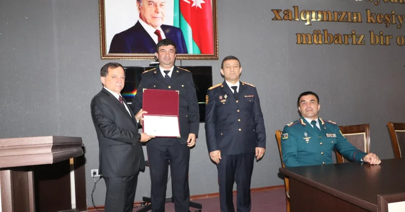 Qazaxın icra başçısı bir qrup polis əməkdaşını təltif etdi FOTOLAR