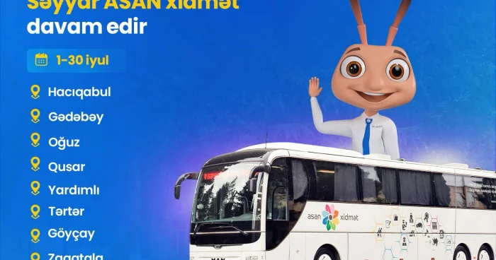 Səyyar ASAN xidmət davam edir