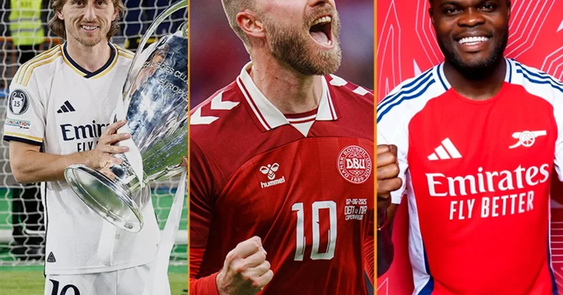 Azad agent statusundakı ulduzlar: Modriç, Eriksen, Müller...