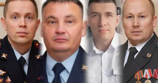 Səfərov qardaşlarının qətlində əli olduğu deyilən rus polislərin Fotoları