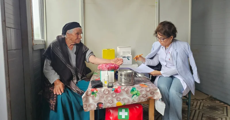 Laçın yaylaqlarında əhaliyə səyyar tibbi xidmət göstərilib