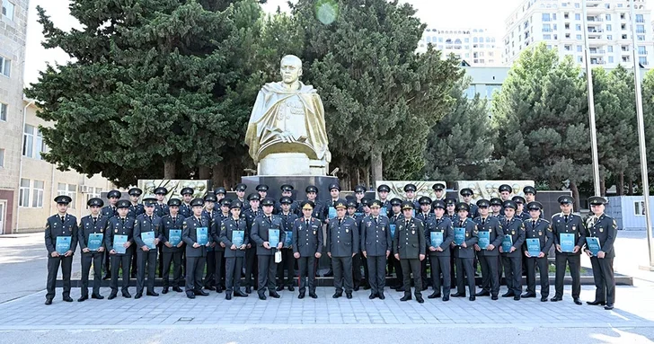 В Бакинском военном колледже состоялась церемония выпуска