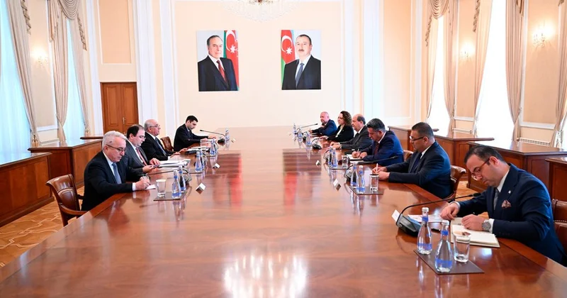 Əli Əsədov Ersin Tatarla müzakirələr apardı