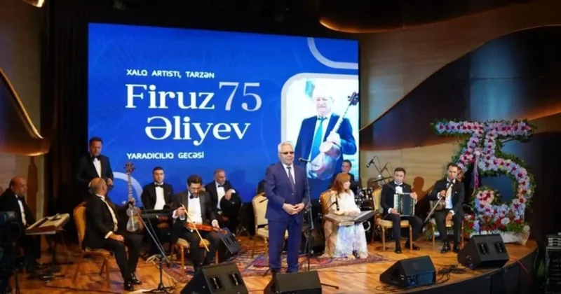 Xalq artisti, tarzən Firuz Əliyevin 75 illik yubileyi qeyd edilib FOTO