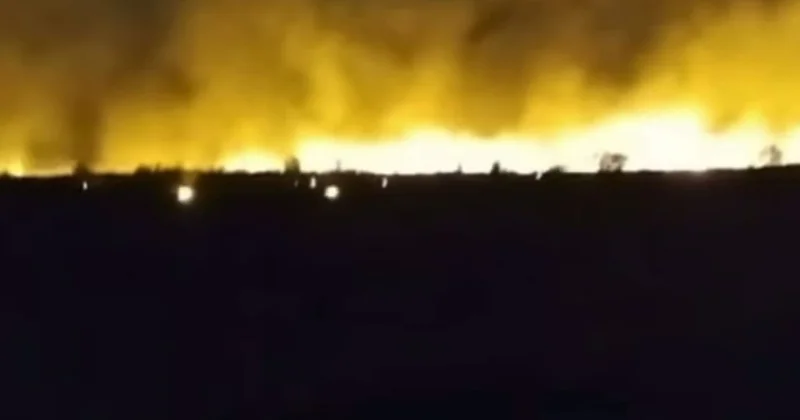 Пожар в Масазыре