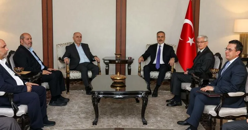 Hakan Fidan HƏMAS lideri ilə görüşdü