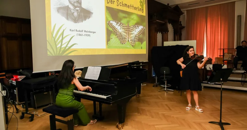 Almaniyanın Hamburq Universitetində azərbaycanlı musiqişünasın təşəbbüsü ilə konsert təşkil olunub