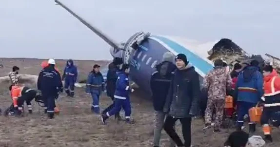 Сбитие самолета AZAl: жителям Казахстана показали сюжет о публикации