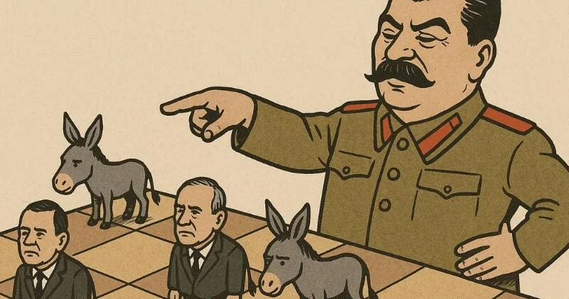 Мои ишаки куда хочу, туда и ставлю, Сталин