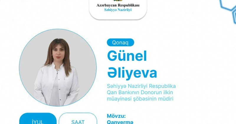 Azərbaycanın 30 şəhər və rayonunda qanvermə aksiyaları təşkil olunacaq