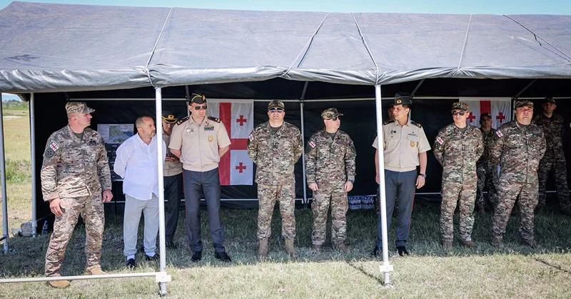 Azərbaycan və Gürcüstan hərbi polislərinin birgə təliminin keçirilməsi müzakirə olunub