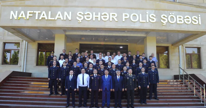Polis Günü Naftalanda da qeyd edildi Fotolar