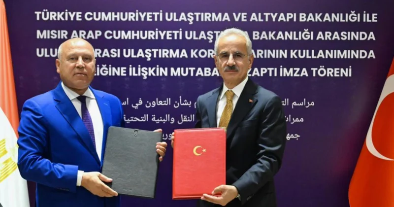 Türkiyə və Misir beynəlxalq nəqliyyat dəhlizləri sahəsində əməkdaşlıq edəcək