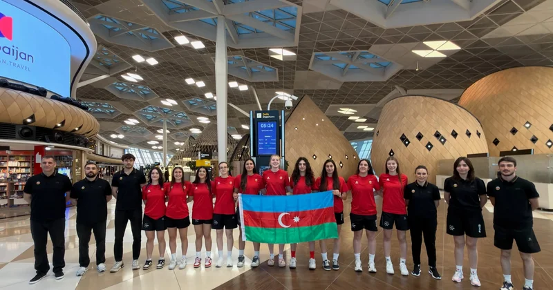 Azərbaycanın U 20 qız basketbol millisi Avropa çempionatına yollanıb
