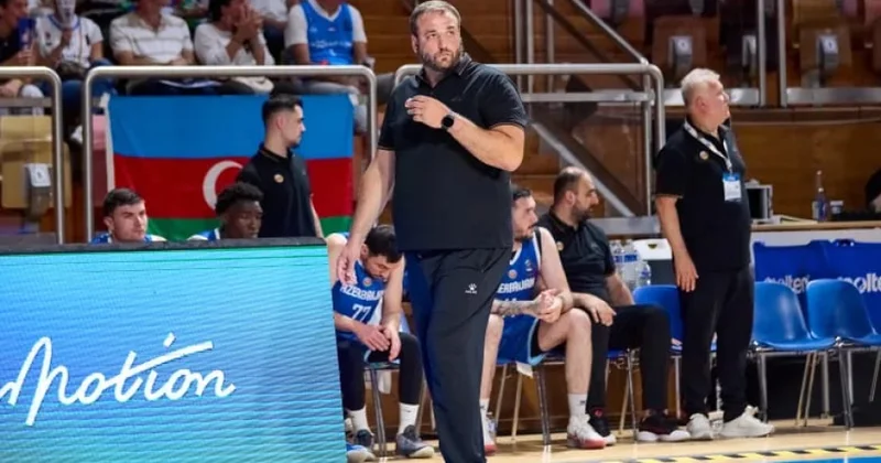 Azərbaycan basketbol millisinin baş məşqçisi: Oyunçularımız meydanda sona qədər döyüşdülər