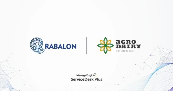 Rabalon şirkəti AgroDairy şirkətində ServiceDesk Plus ın bulud inteqrasiyasını uğurla həyata keçirib