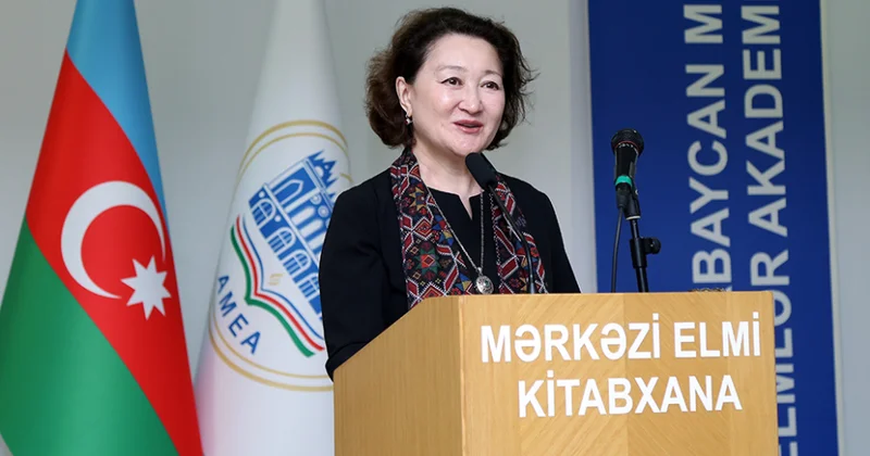 Aktotı Raimkulova: Bugünkü simpozium ortaq tarixi irsin elmi əsaslarla araşdırılmasına töhfə verir