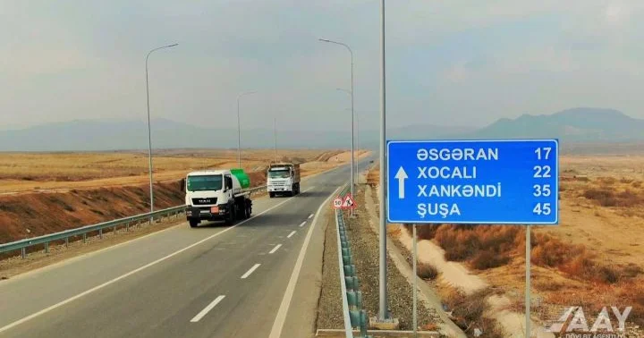 Xankəndiyə gedən avtomobil yolundan YENİ XƏBƏR VAR