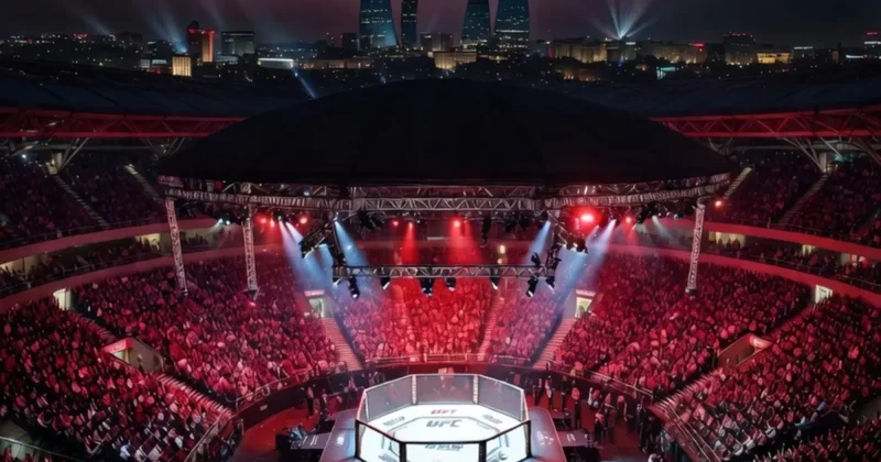 Турнир UFC в Баку собрал тысячи болельщиков