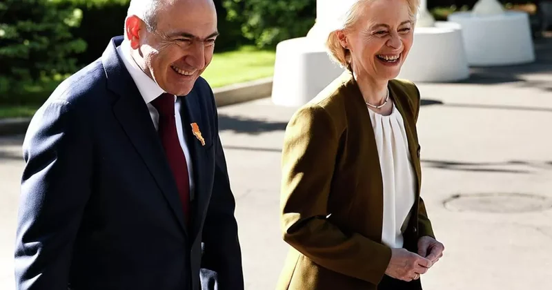 Урсула фон дер Ляйен в Ереване ВИДЕО