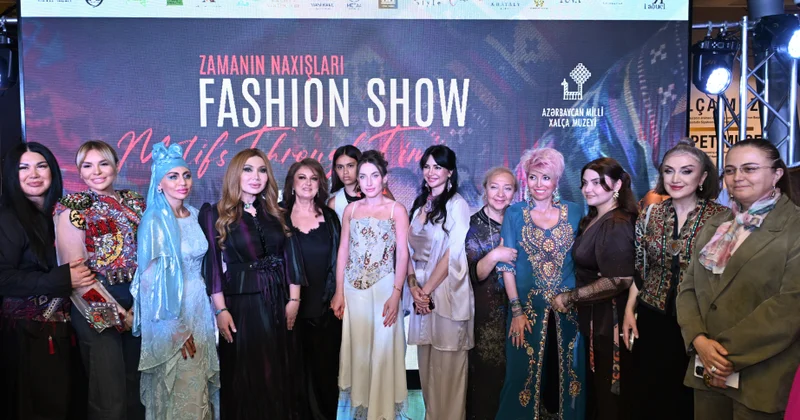 Azərbaycan Milli Xalça Muzeyində “Zamanın naxışları” moda nümayişi təşkil olunub
