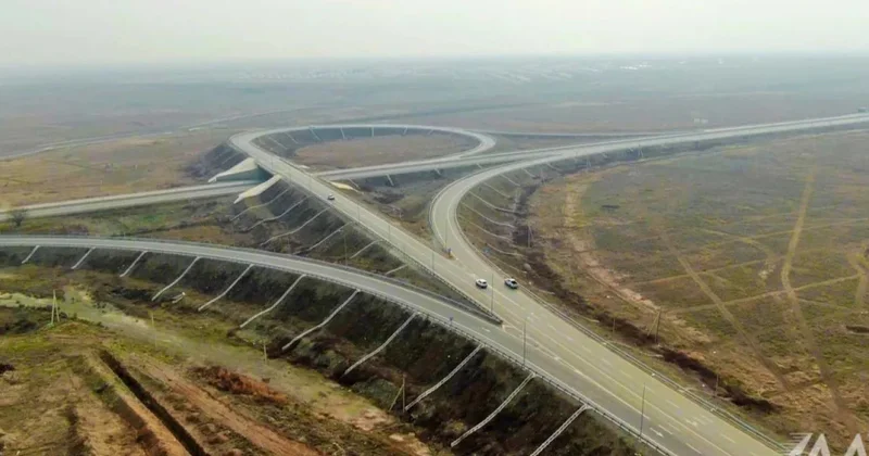 Əsgəran Xocalı Xankəndi yolunda tikinti işləri son mərhələyə çatıb