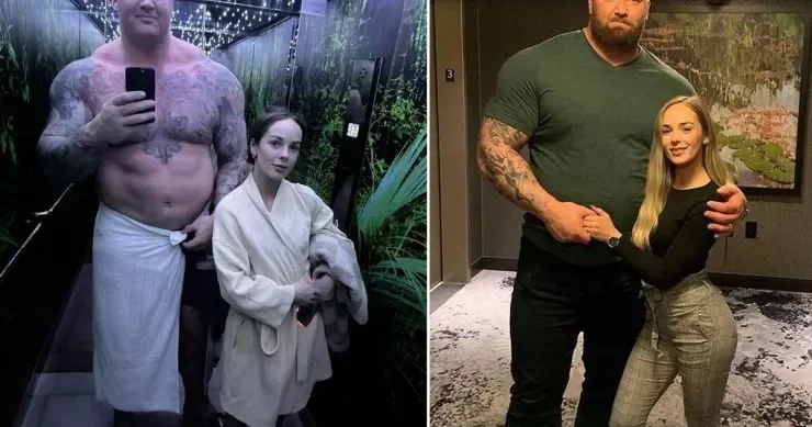 Aktyorun özündən 48 santimetr kiçik yoldaşı ilə fotosu gündəm oldu