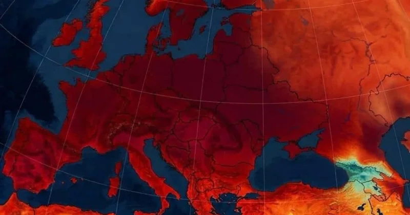Avropada qlobal istilər fonunda Qafqaz regionu temperatur xəritəsində fərqlənib
