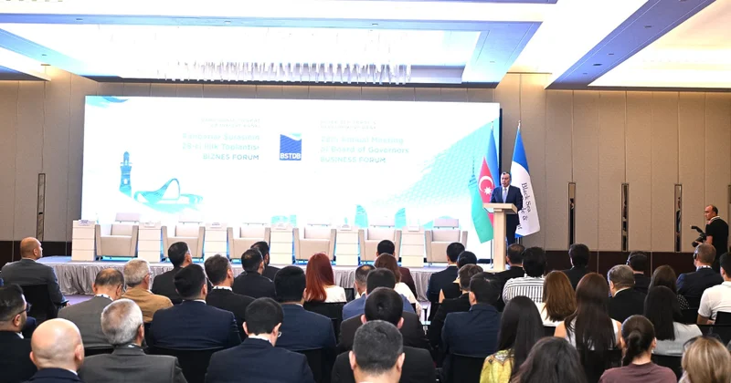 Bakı Qara Dəniz Ticarət və İnkişaf Bankının biznes forumuna evsahibliyi edib YENİLƏNİB