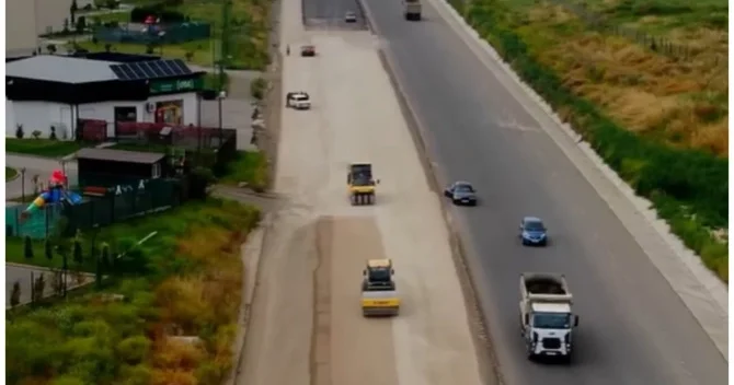 Əsgəran Xocalı Xankəndi avtomobil yolunun 86 faizi tamamlanıb