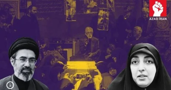 Müctəba Xameneyinin həyat yoldaşı ilə vida mərasimi keçirildi: Özü qatılmadı