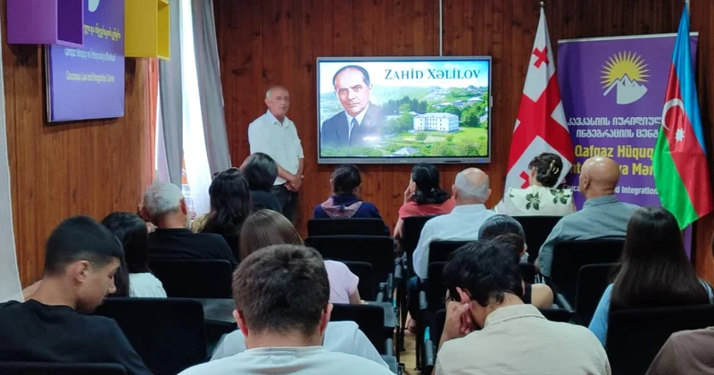 Bolnisidə akademik Zahid Xəlilovun xatirəsi anılıb