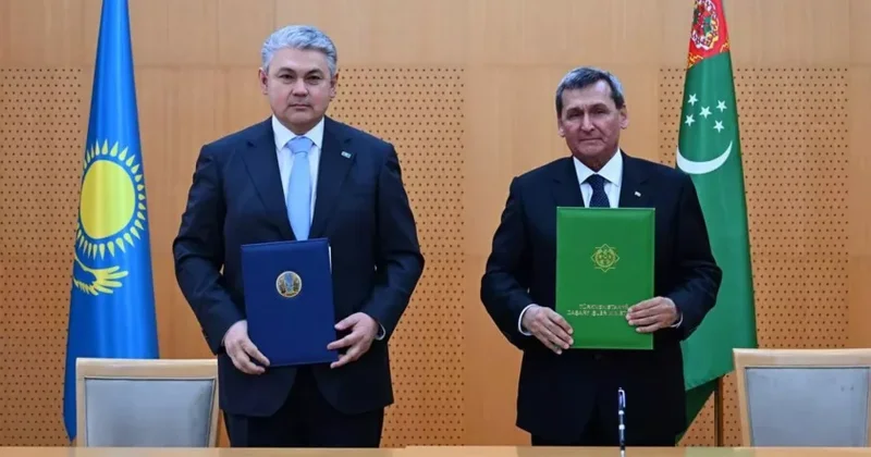 Qazaxıstan və Türkmənistan qarşılıqlı ticarəti 1 milyard dollara çatdırmağı hədəfləyirlər
