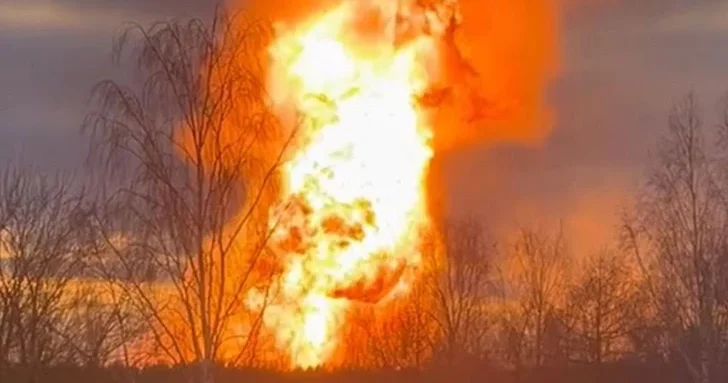 В России после взрывов выведен из строя газопровод, доставляющий газ из Туркменистана