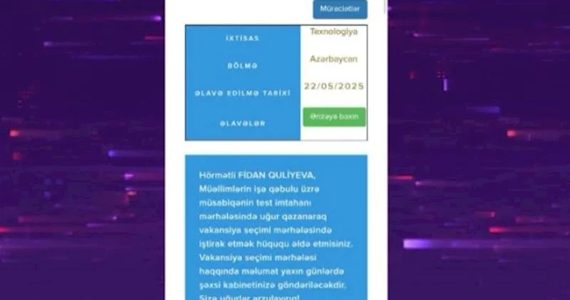 MİQ də olan vakant yerlər gizlədilir? Video