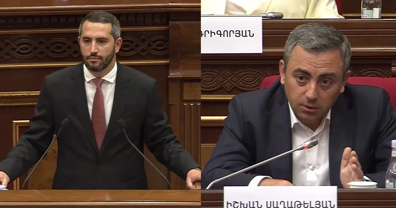 Kərki kəndi bu gün Ermənistanın yeni parlamentində müzakirə edildi VİDEO