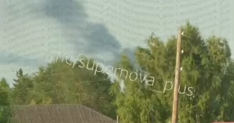 Omsk Neft Emalı Zavodu partladı VİDEO