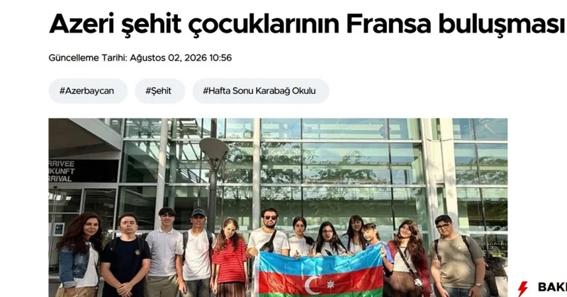 Türkiyə mediası Qardaşlaşmış Qarabağ məktəbləri barədə yazdı