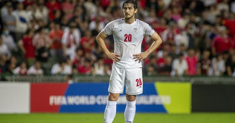 İran futbol millisinin hücumçusunun paylaşımı başına bəla olub