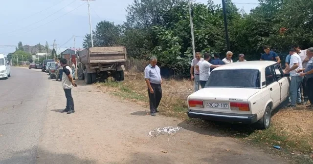 Tovuzda qəza Yaralanan var