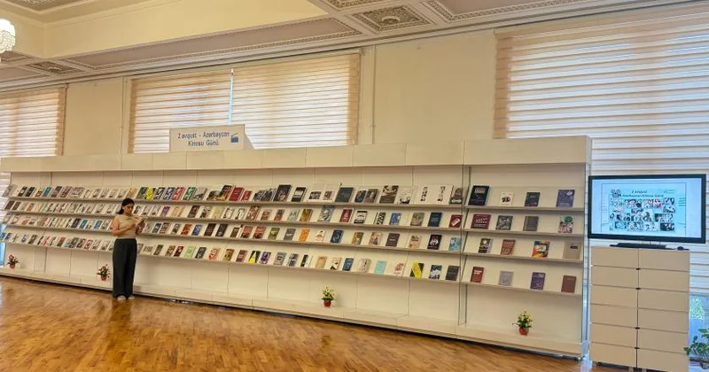 Milli Kitabxanada Azərbaycan Kinosu Günü ilə bağlı virtual kitab sərgisi təqdim olunub