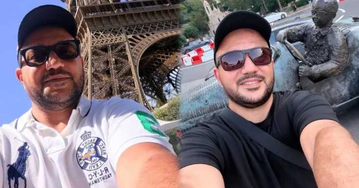 Ayaz Avropa tətilinə yollandı Fotolar