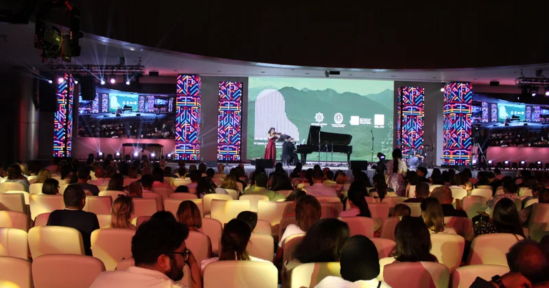 Qəbələ festivalında Bakı Musiqi Akademiyasının tələbələri çıxış ediblər