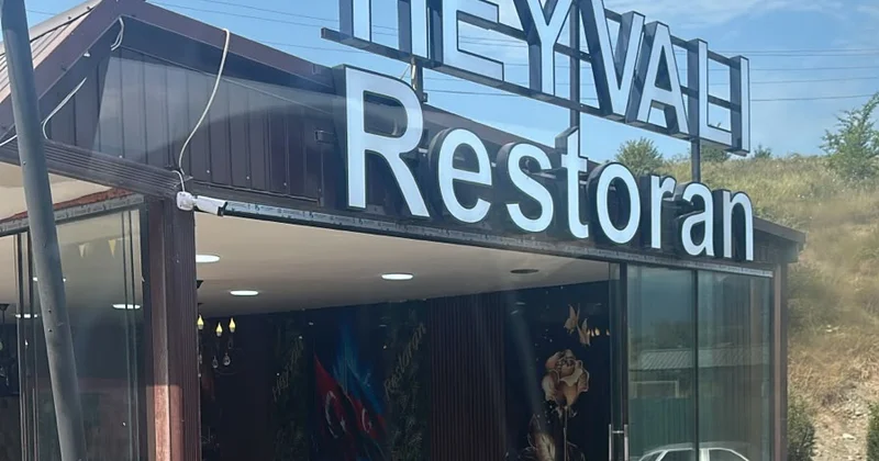 Ağdərədə restoranda turistlər zəhərlənib